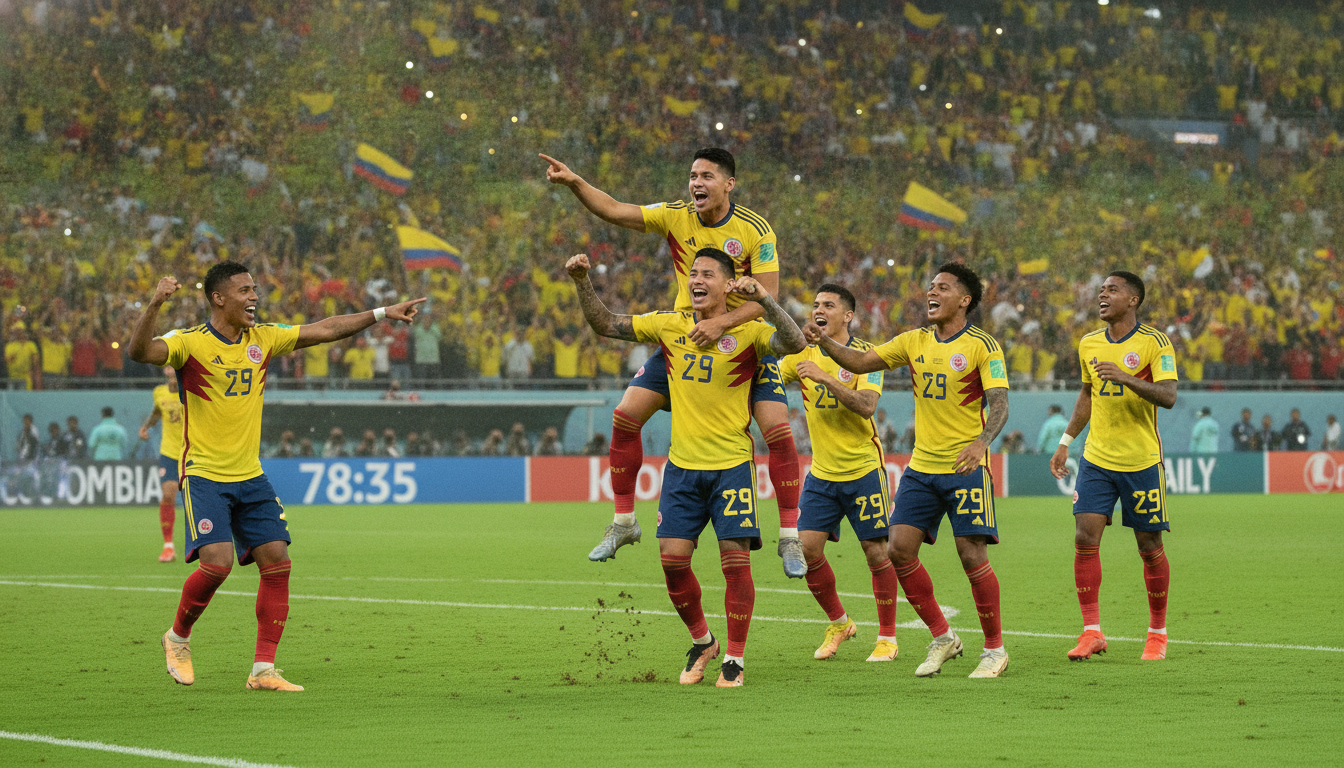 Colombia Secures World Cup Round of 16 Spot with Decisive 1-0 Victory Over Ghana