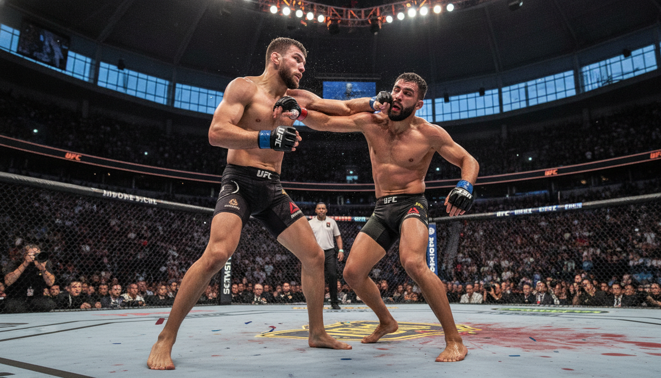 Bogdan Guskov Steps Up: A Deep Dive into UFC Abu Dhabi's Reshuffled Main Event