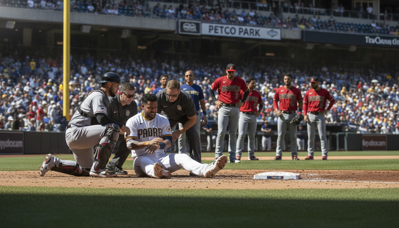 Padres' Miguel Andujar Hits 10-Day IL with Wrist Fracture, Reshaping Betting Dynamics