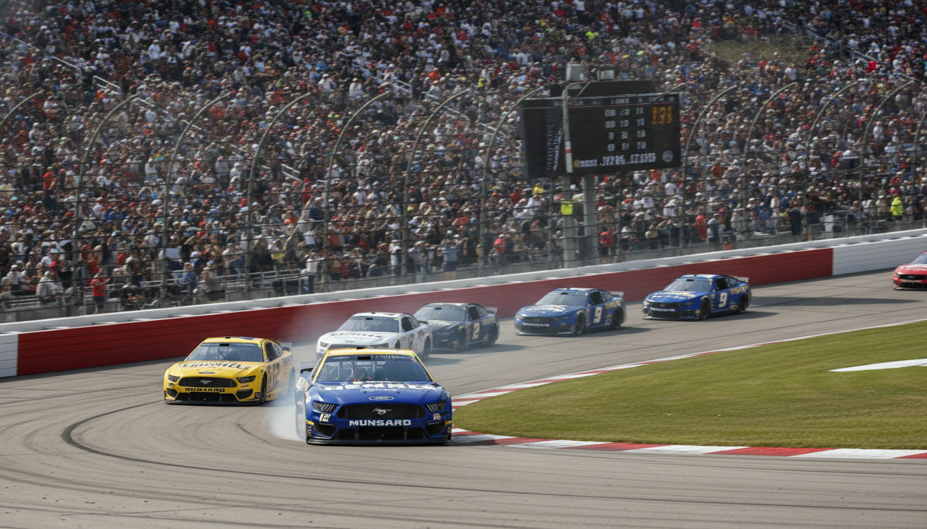 Ford Dominance: Blaney Secures 750th NASCAR Cup Series Victory at Atlanta