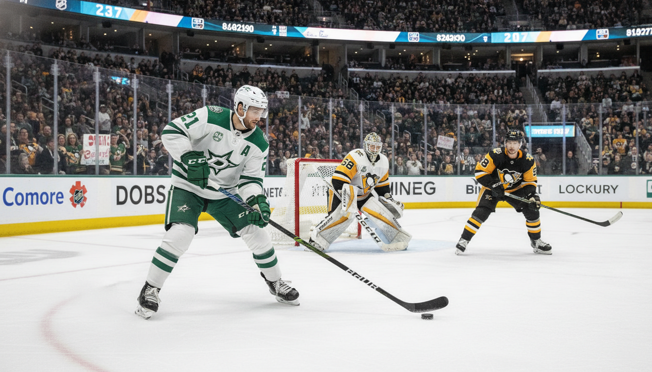 Penguins Reportedly Targeting Jason Robertson Amid Stars' Cap Crunch