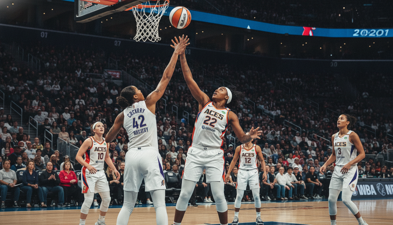 Aces Secure Franchise-Record 54-Point Win Against Mercury in Historic Rout
