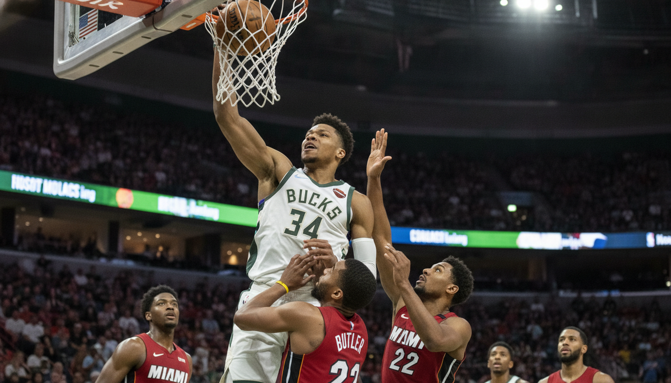 Seismic Shift: Giannis Antetokounmpo Traded to Miami Heat in Blockbuster Deal