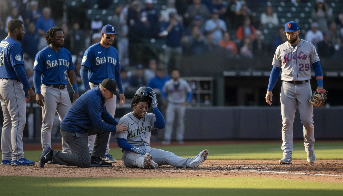 Key Blow for Mariners: Julio Rodríguez Placed on 7-Day Concussion IL