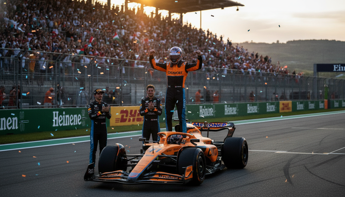 Norris Edges Hamilton for Hungarian GP Pole in Thrilling Qualifying