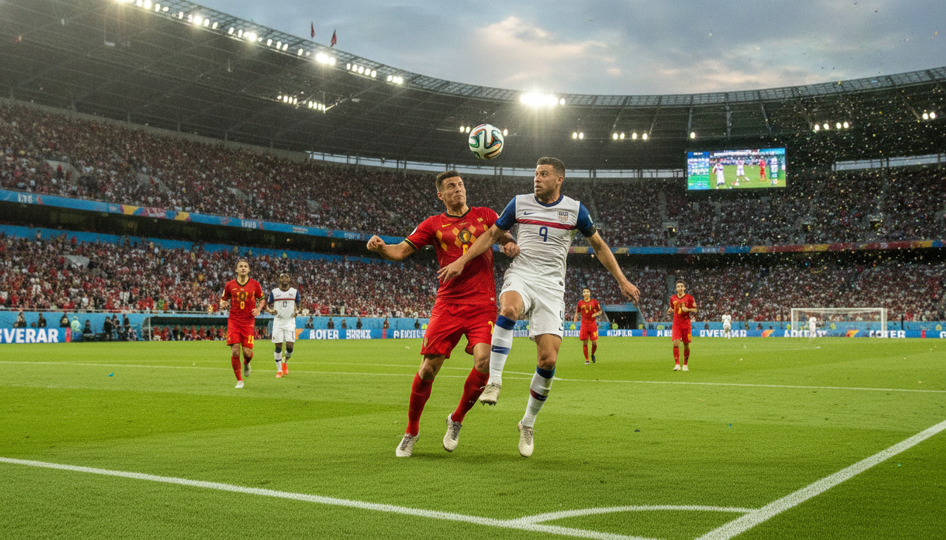 USA Eliminated from World Cup After 4-1 Loss to Belgium