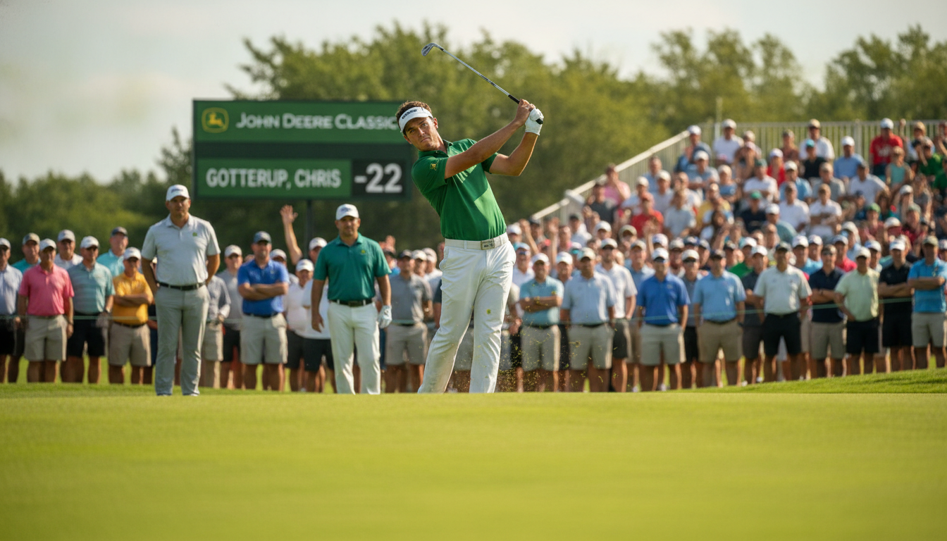 Chris Gotterup Captures John Deere Classic, Securing Third Tour Title