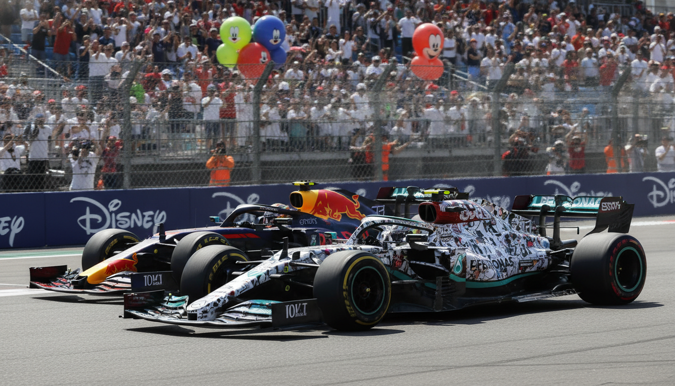 Disney and Formula 1 Deepen Partnership, Set Charity Auction Record