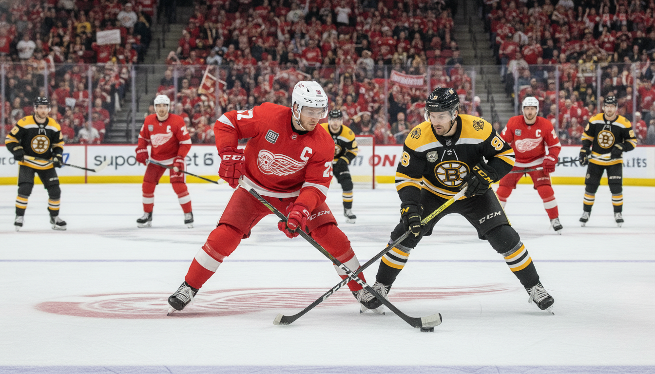 Red Wings Grapple with GM Search Amidst Captain Larkin's Pivotal Trade Request