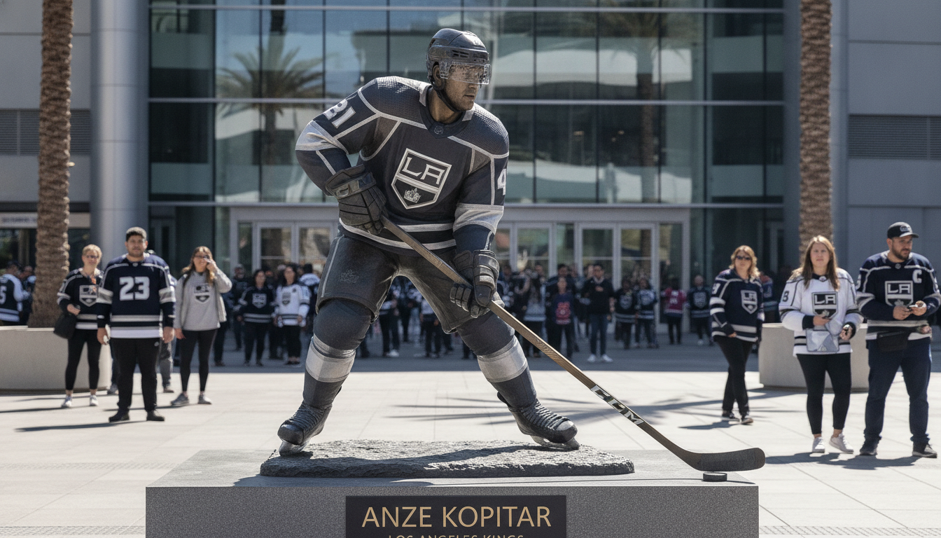 Kings Announce Anze Kopitar's No. 11 Jersey Retirement and Statue Unveiling