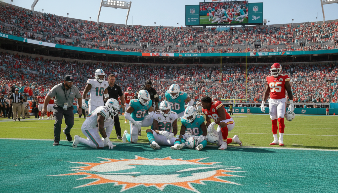 Chiefs Solidify Dominance Over Dolphins, Achane Injury Casts Grim Shadow on Miami's Season