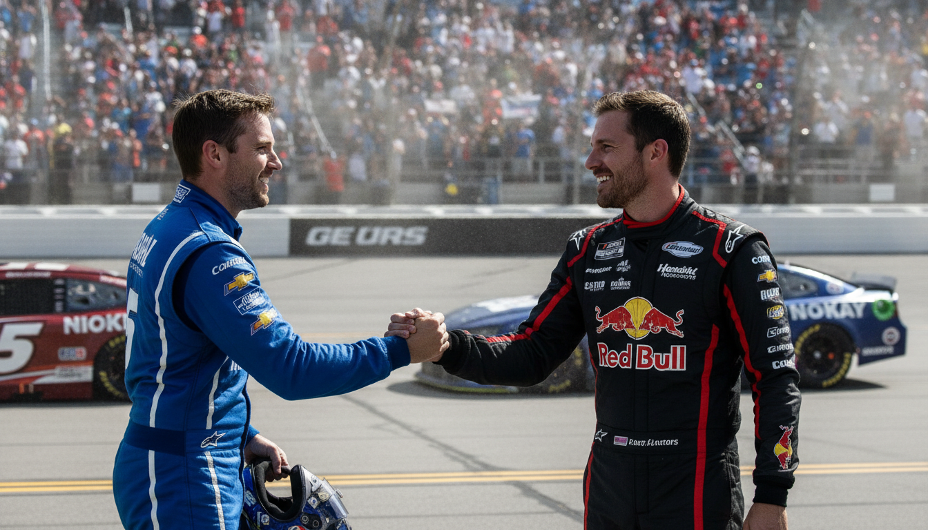Blaney and Hocevar Reconcile, Turning Bristol Friction into Future Focus