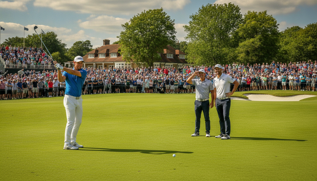 Rai and Lagergren Seize Early Lead at BMW PGA Championship as Major Stars Face Uphill Battle