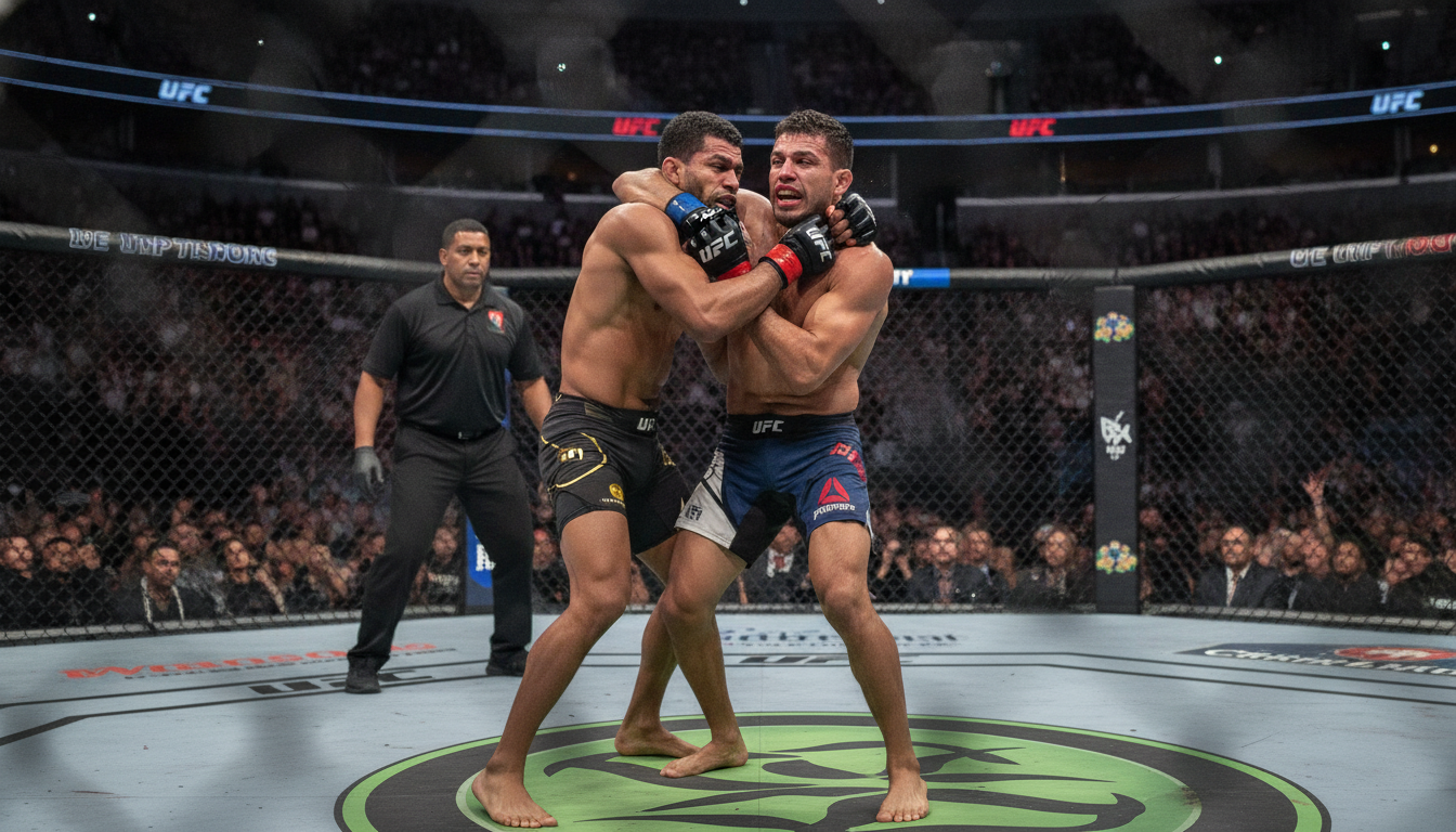 UFC 334 Unveils Double Title Blockbuster: Gane, Harrison Defend Crowns in NYC