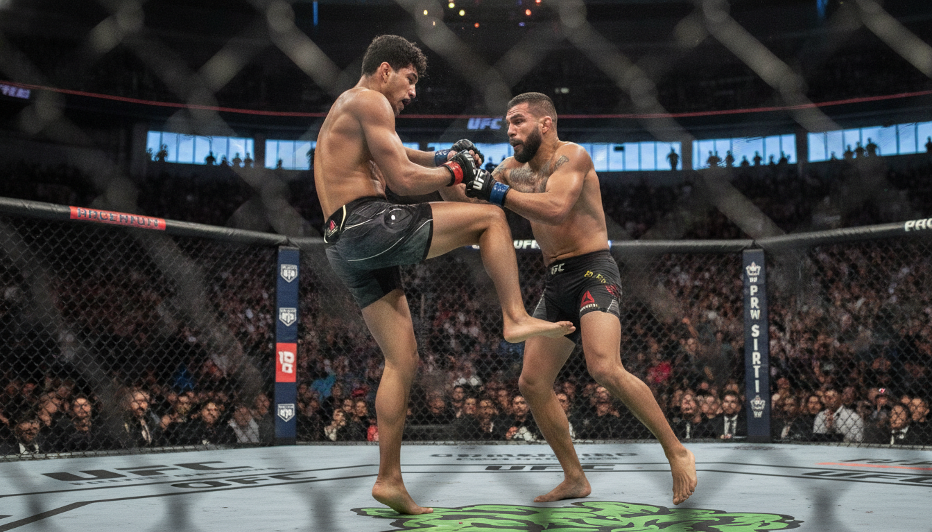 UFC Fight Night: Rosas Jr. vs. Barcelos Headlines Tonight's Las Vegas Card