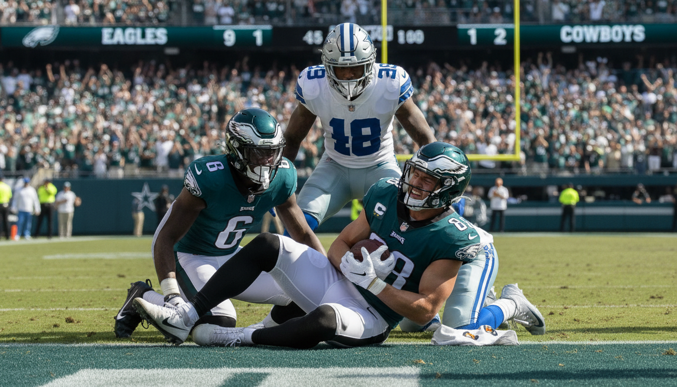 Eagles' Offensive Landscape Shifts: Goedert Out, Ertz Returns, Smith & Wicks Primed for Expanded Roles