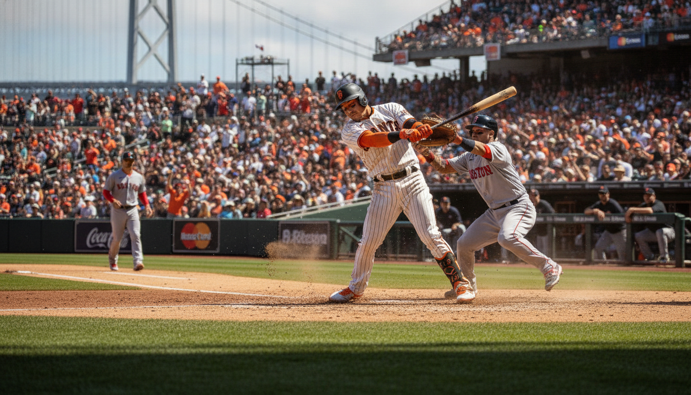 Giants' Slugger Rafael Devers Ends Season Early with Core Muscle Injury, Dashing Historic Mark