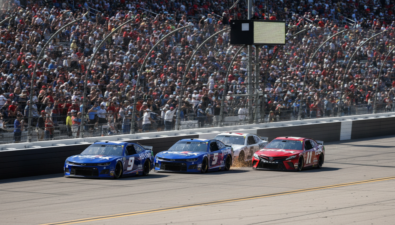 Jake Garcia Secures Maiden Truck Series Victory at Bristol, Shakes Up Playoff Picture