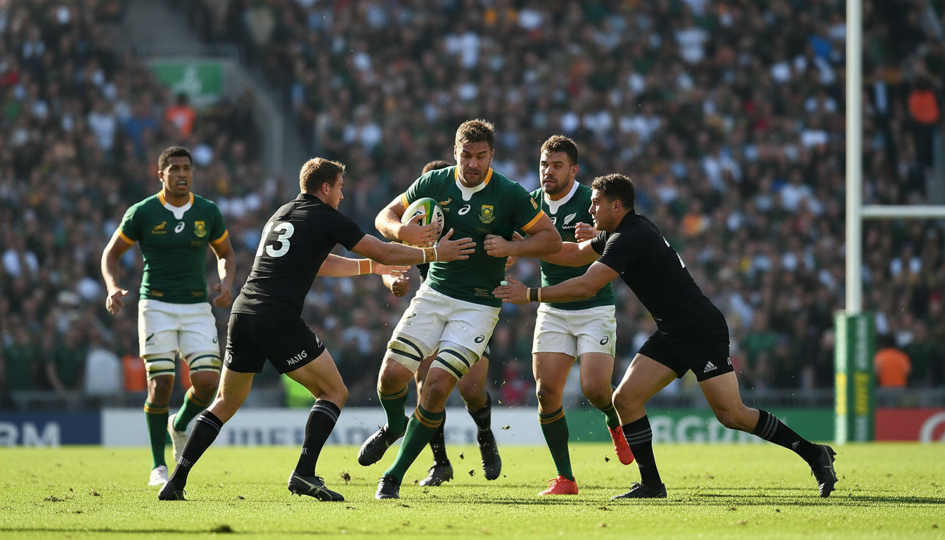 Springboks Assert Dominance, Clinching 'Rugby's Greatest Rivalry' Series Against All Blacks