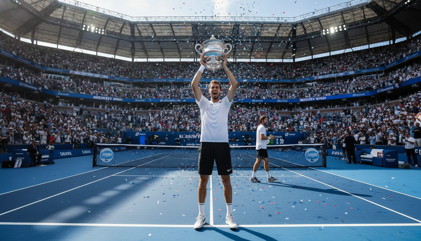 Daniil Medvedev Claims AITO Hangzhou Open Title