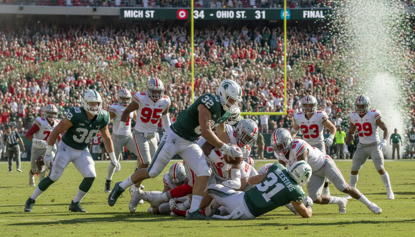Oklahoma State Stuns No. 6 Oregon in Upset Thriller