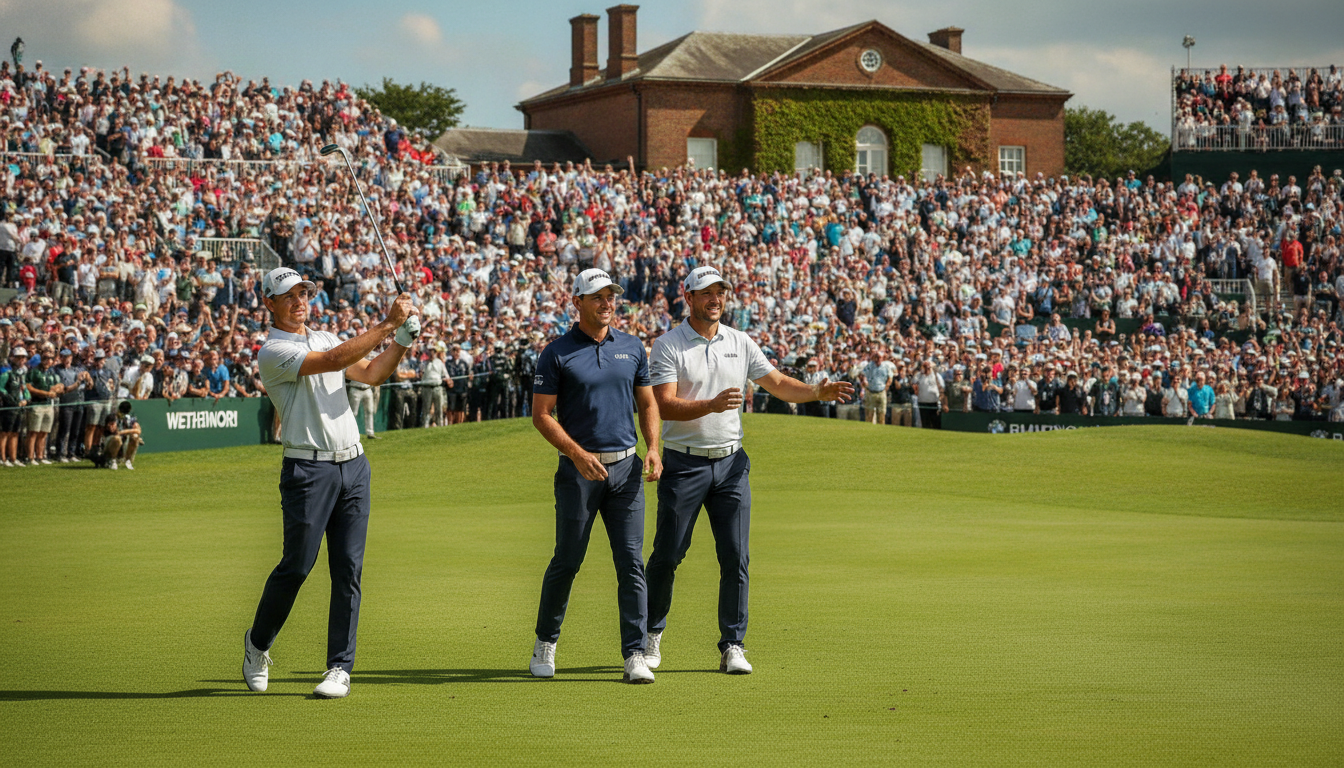 Gerard Takes Two-Stroke Lead at BMW PGA Championship as Stars Struggle