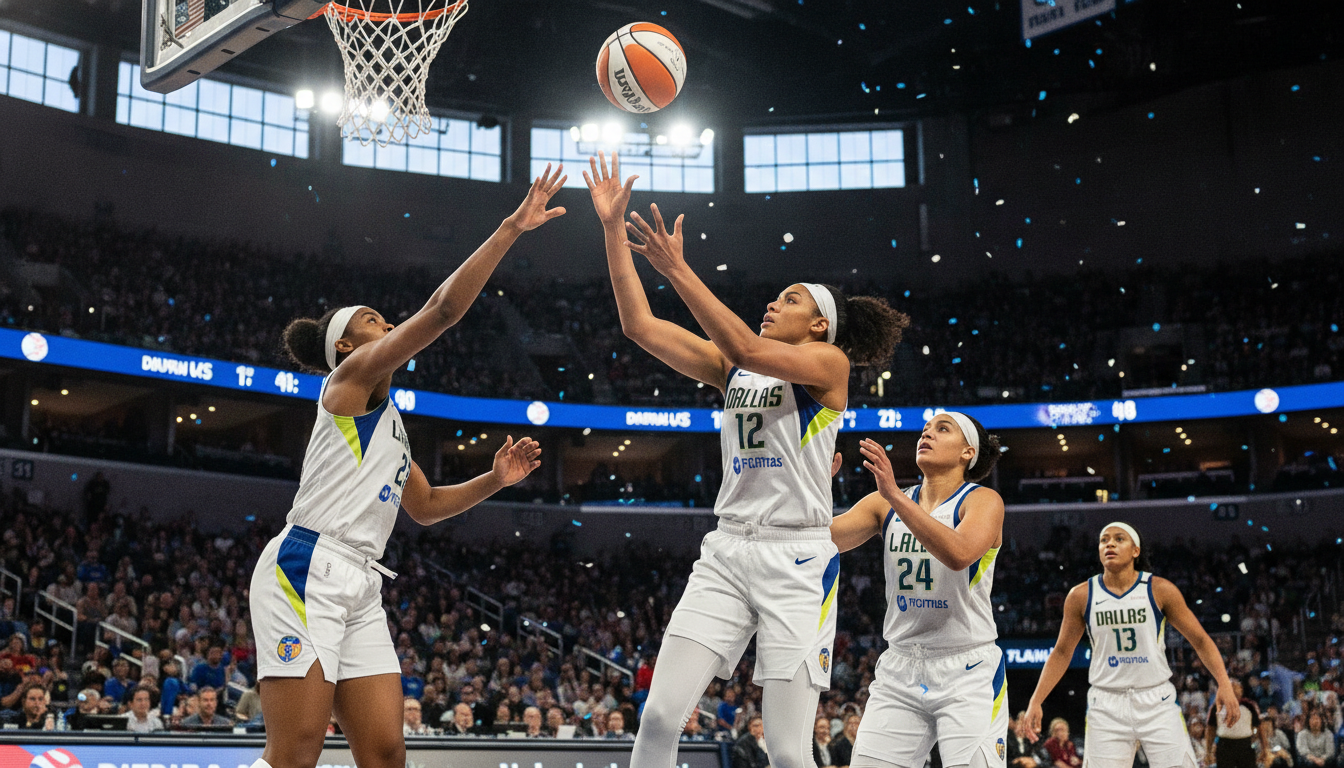 Dallas Wings Secure Playoff Berth with Historic 17-Win Turnaround