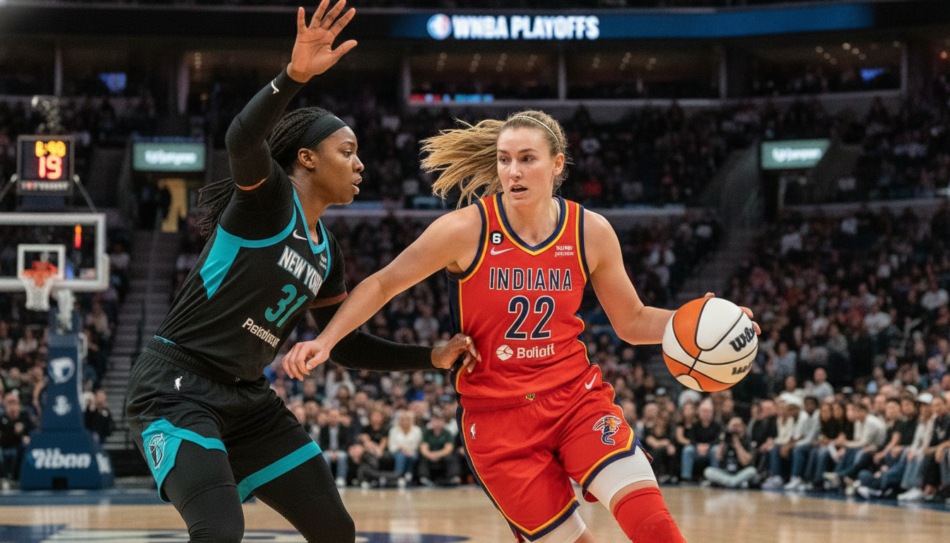 Fever Force Decisive Game 3 Against Aces with Clark's Historic Performance