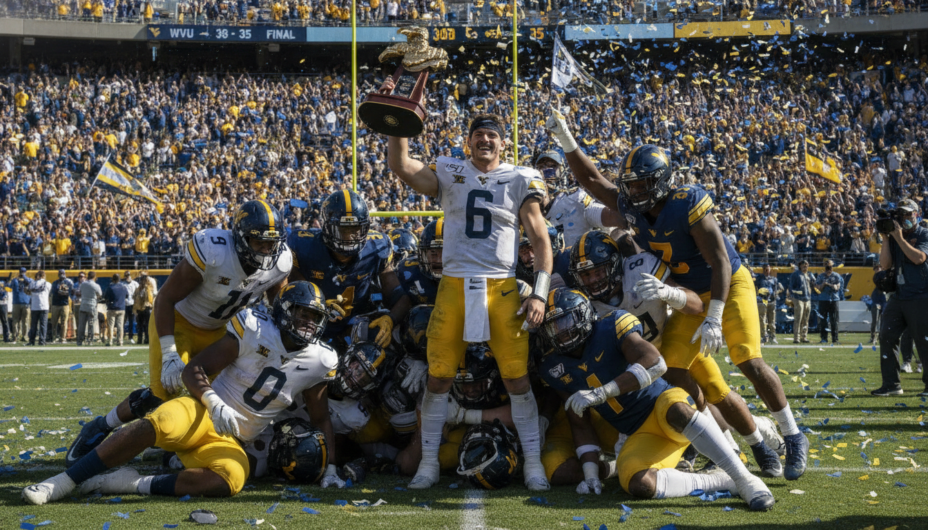 West Virginia Stuns No. 25 Virginia 38-27: Rodriguez Era Ignites