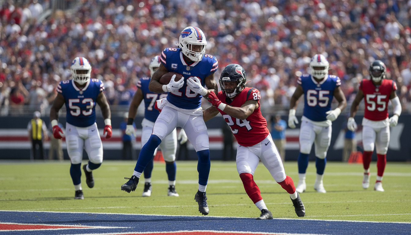 Buffalo Bills Outlast Houston Texans in High-Flying Week 1 Shootout