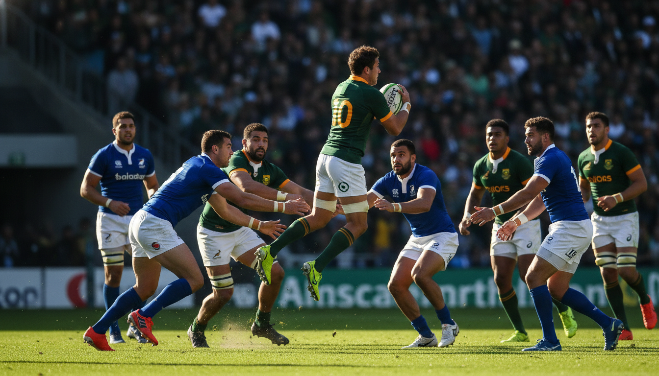 Springboks Make 13 Changes, Name New Captain for Wallabies Test