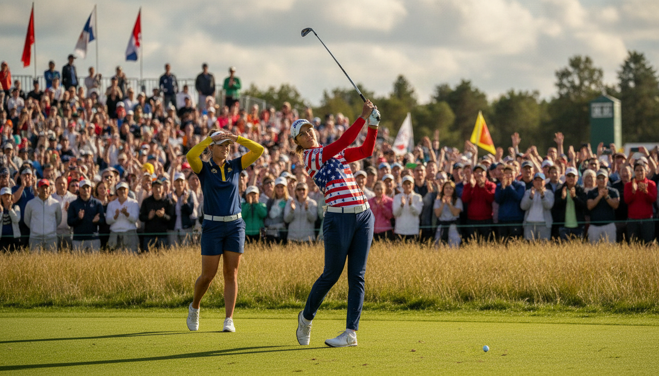Solheim Cup Deadlock: USA and Europe Battle to Historic 4-4 Tie on Day 1