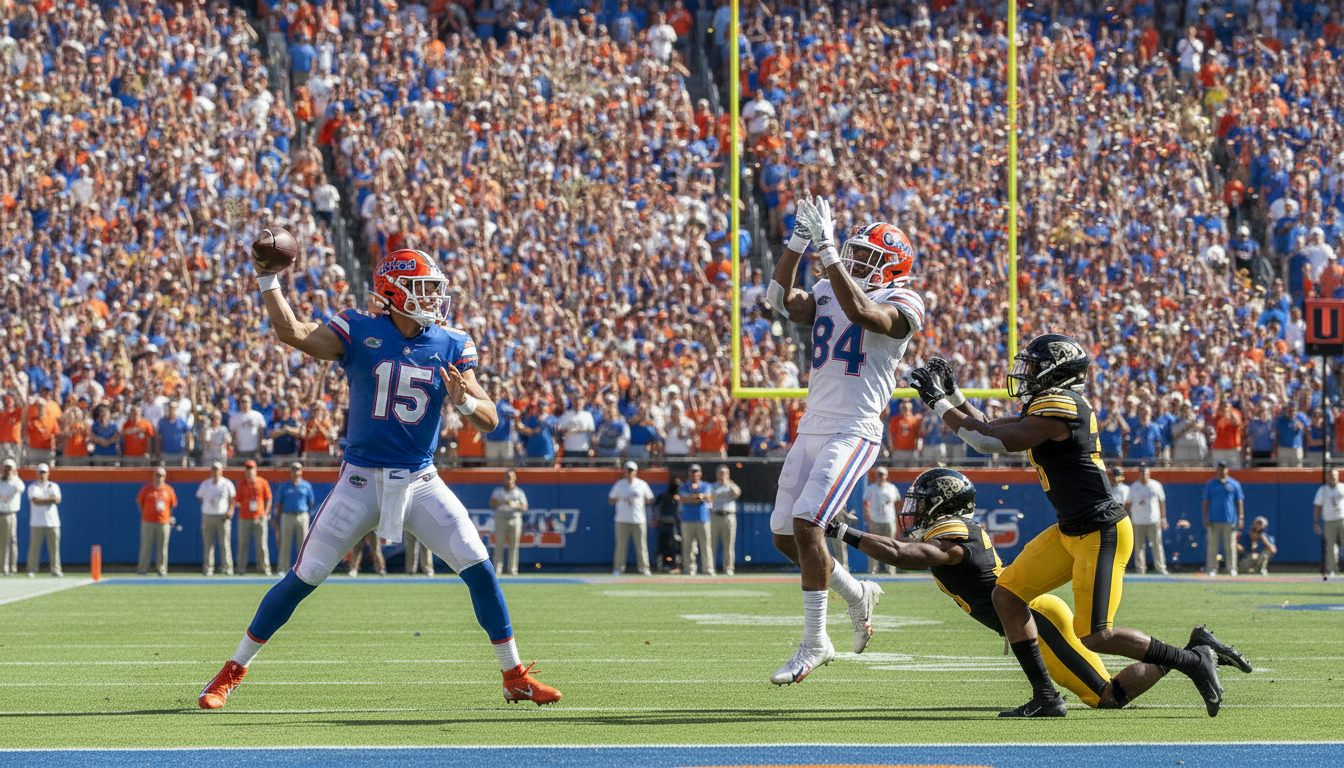 Gators Stun No. 4 Ole Miss, Make Historic Leap to AP No. 8