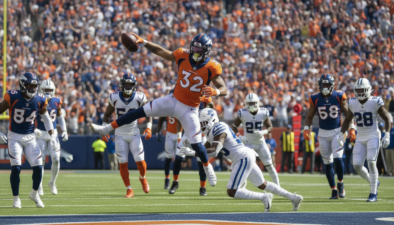 Broncos Place Rookie Running Back Jonah Coleman on Injured Reserve