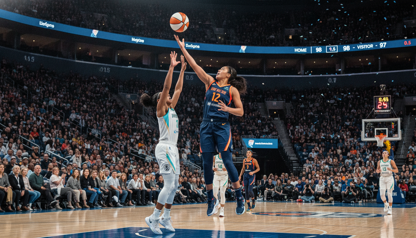 Olivia Miles Shatters Rookie Scoring Record as Lynx Clinch Top Playoff Seed