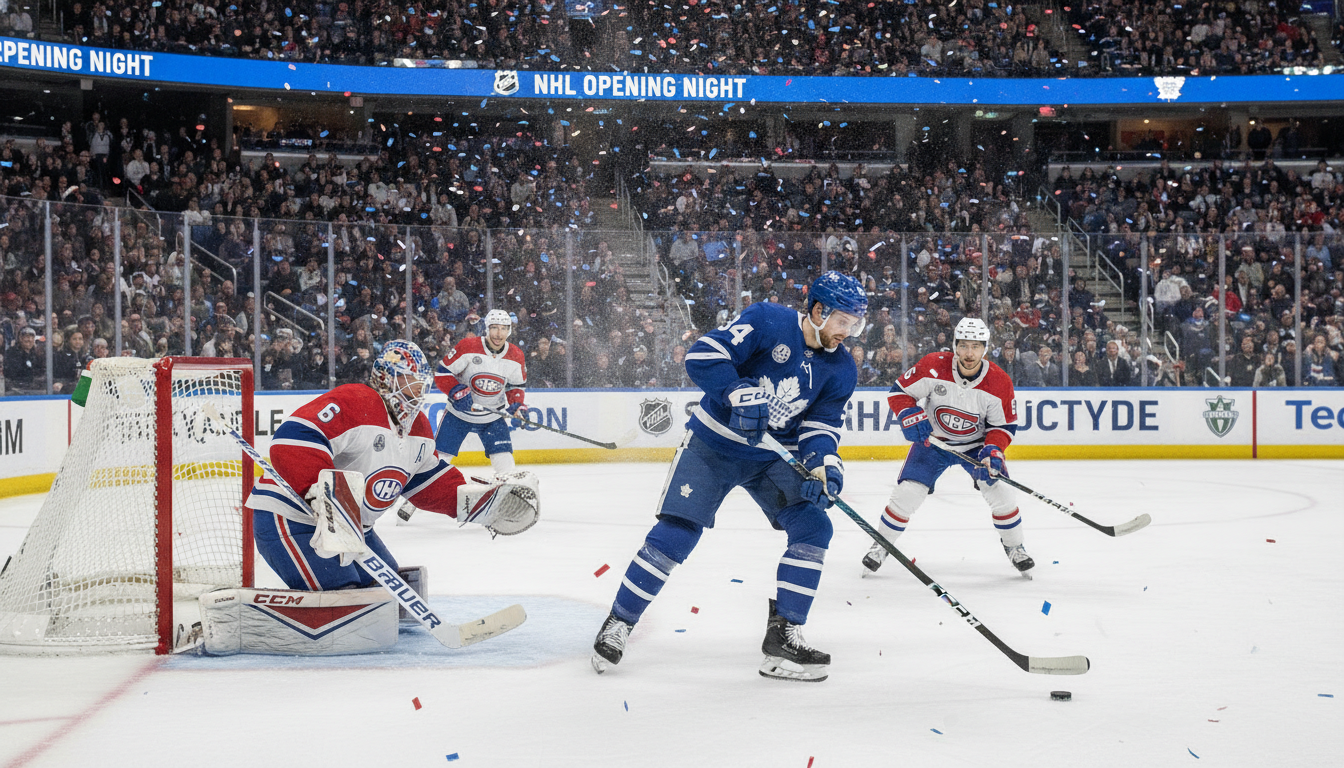 NHL Season Kicks Off with Expanded Schedule and Marquee Matchups