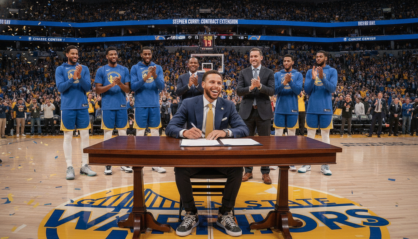 Stephen Curry Solidifies Golden State Legacy with $116 Million Extension, Impacts Future Odds