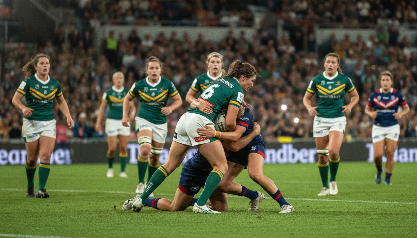 Wallaroos Icon Michaela Leonard Set to Make History with 50th Cap in WXV Clash Against Scotland