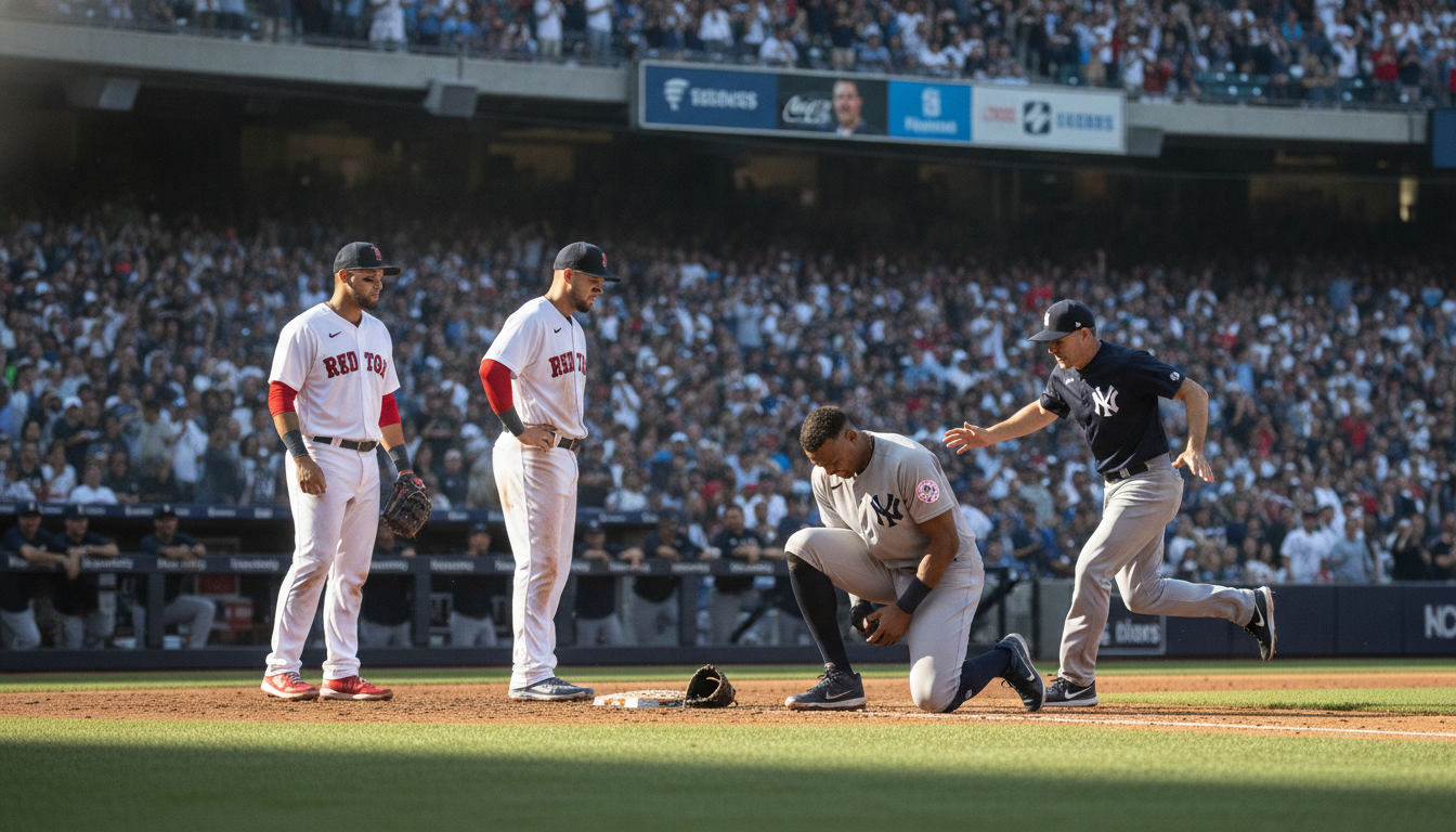 Aaron Judge Hits 10-Day IL with Calf Strain, Yankees' Wild Card Hopes Tested