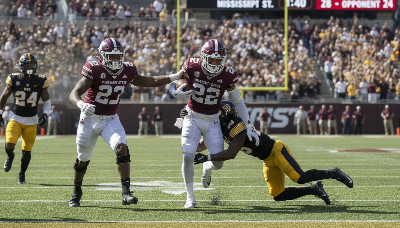 Mississippi State Stays Perfect, Taylor Shines as Bulldogs Brace for Alabama Test