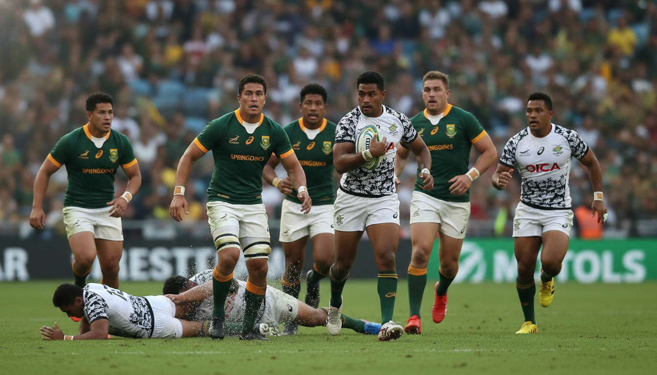 Springboks Set for Crucial 2027 Rugby World Cup Warm-up Against Fiji on Australian Central Coast