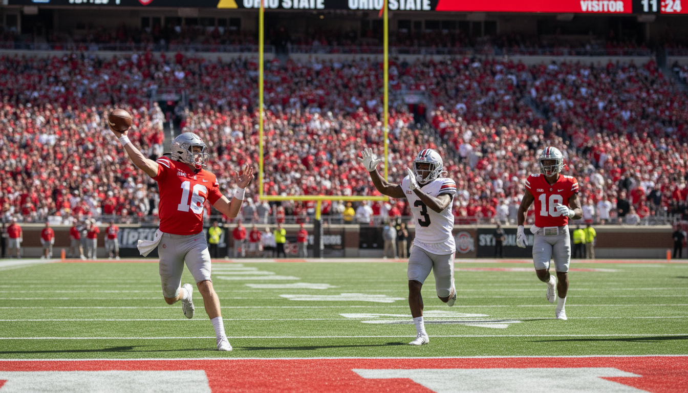 No. 6 Ohio State Refocuses on Kent State After 'Devastating Loss' to Texas