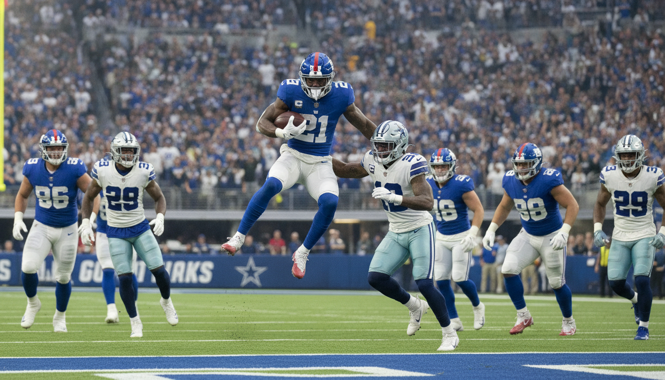 Harbaugh Era Kicks Off with Dominant Giants Victory Over Cowboys