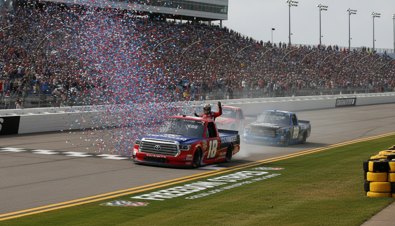 Sheldon Creed Dominates Fleetio 200, Secures Darlington Chase Opener Victory