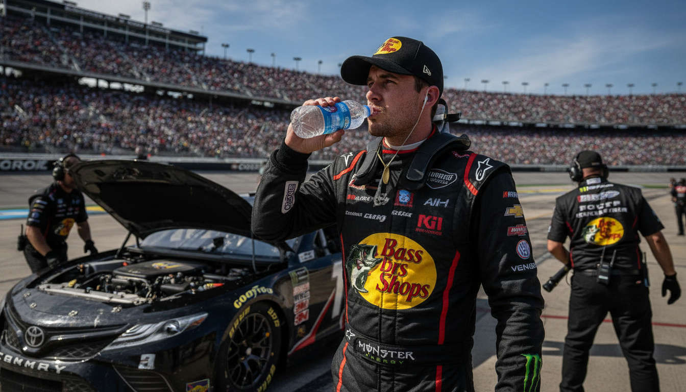 NASCAR Officials to Meet with Ty Gibbs Following Bristol Water Bottle Incident