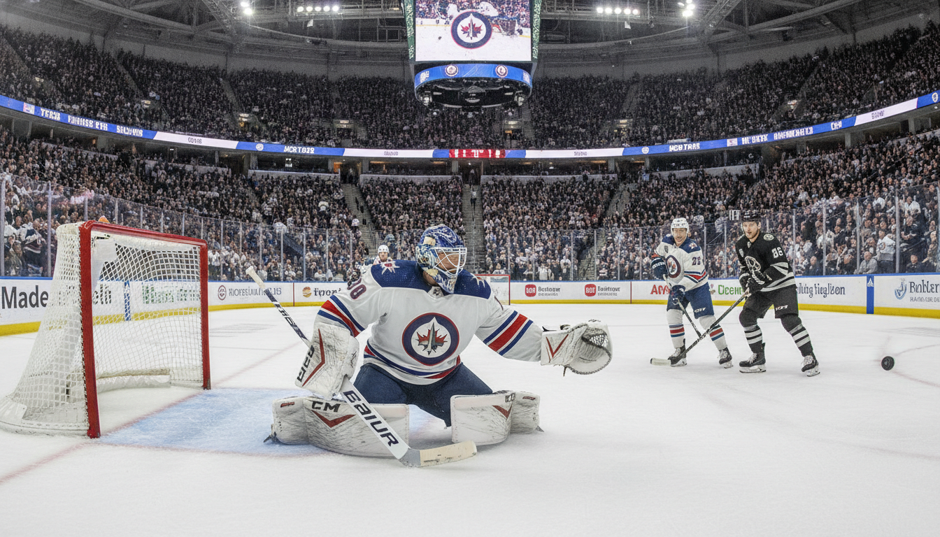 Jets Suspend Connor Hellebuyck Amidst Training Camp Holdout