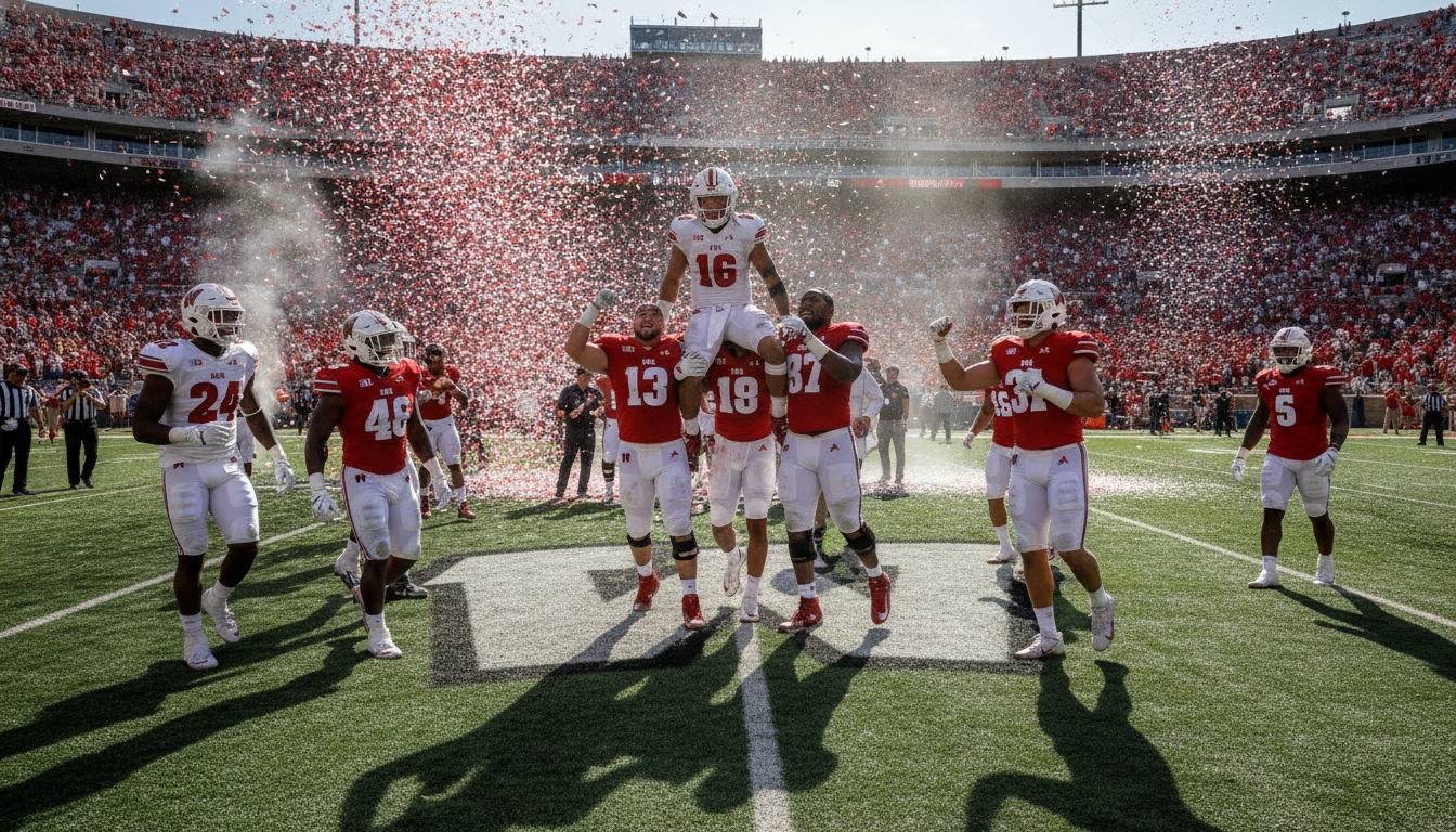 Badgers Stun Nittany Lions in Historic Comeback, Fickell Named National Coach of the Week