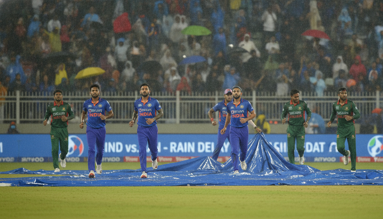 Sri Lanka and Bangladesh Advance to Asian Games Semifinals Amid Rain