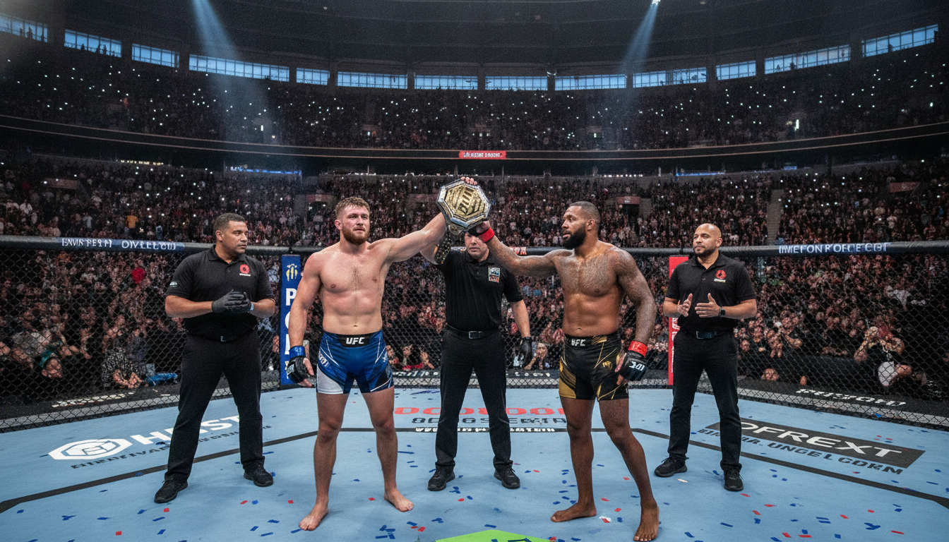 Heavyweight Division Rocked: Tom Aspinall Relinquishes UFC Gold Due to Eye Injury