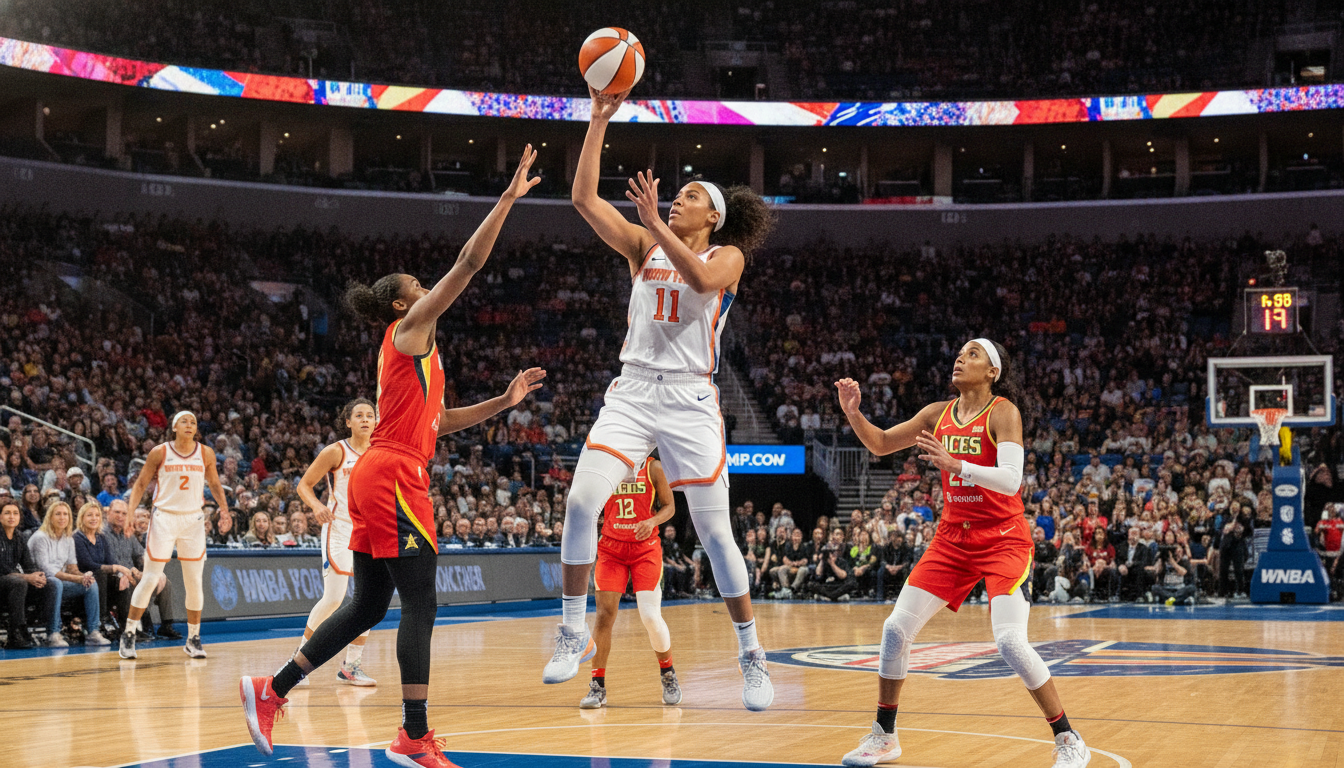 Stewart Masterclass Propels Liberty to Decisive Game 1 Victory Over Lynx